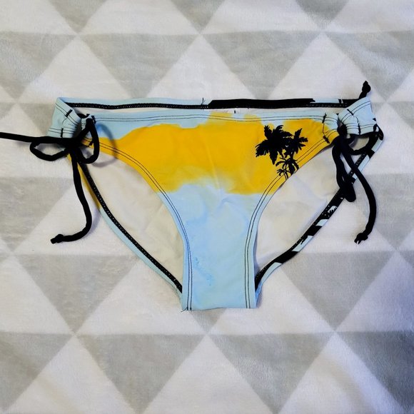 CORONA Blue Bikini, Adjustable Beach Bottom, Size S - Picture 2 of 4